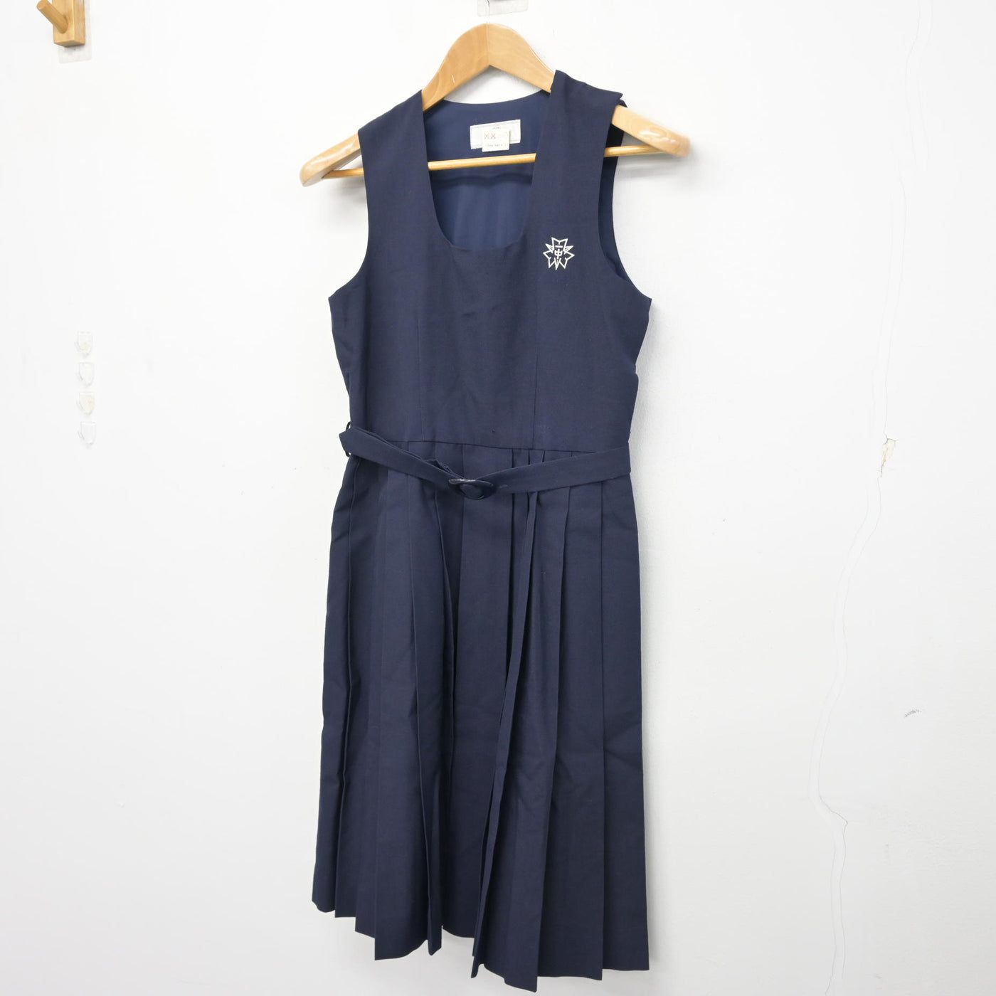 【中古】東京都 清新第一中学校 女子制服 1点 (ジャンパースカート) sf095365