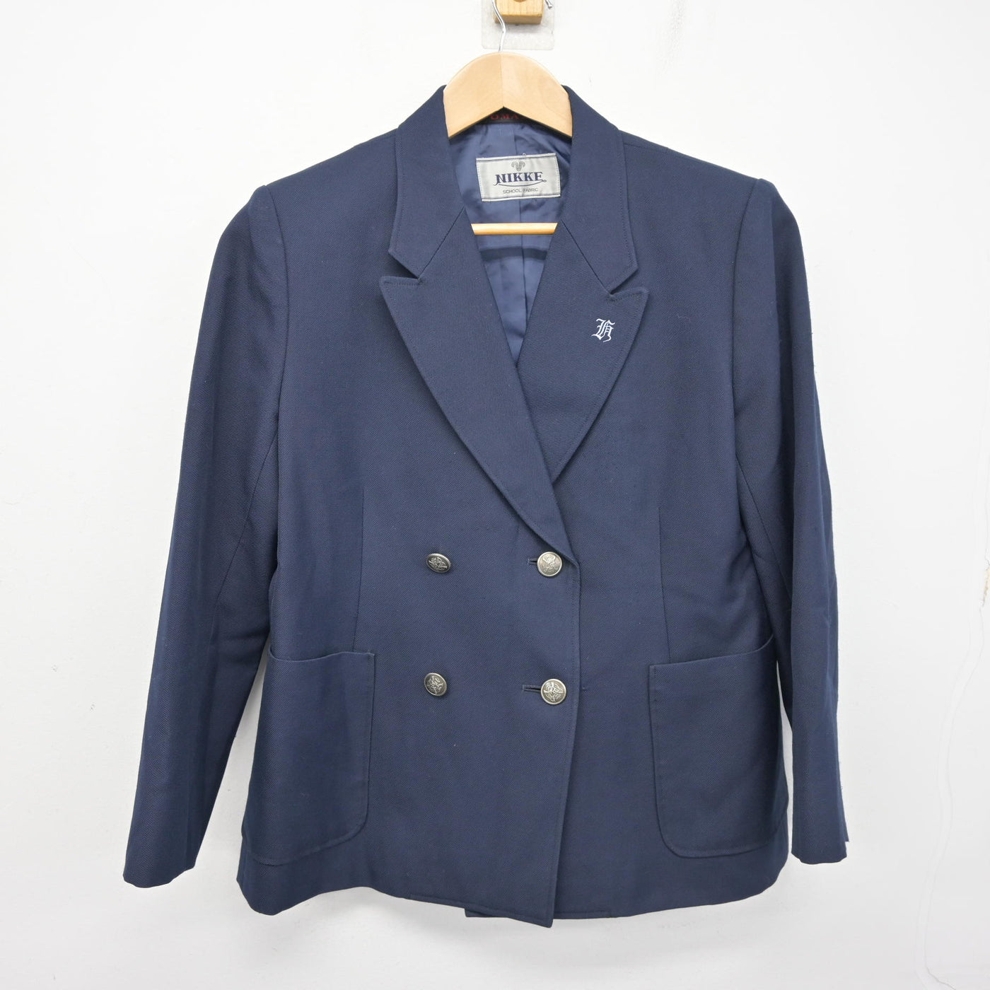 【中古】佐賀県 城北中学校 女子制服 2点 (ブレザー・ジャンパースカート) sf095397