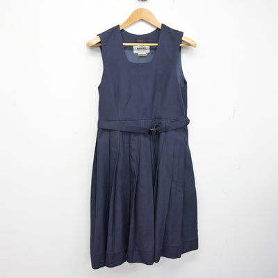 【中古】佐賀県 城北中学校 女子制服 2点 (ブレザー・ジャンパースカート) sf095397