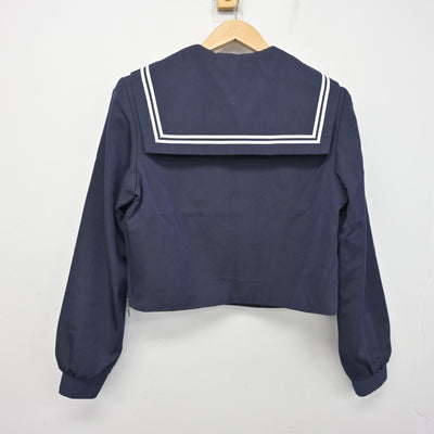 【中古】愛知県 甚目寺中学校 女子制服 3点 (セーラー服・スカート) sf095410