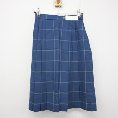 【中古】北海道 北見柏陽高等学校 女子制服 3点 (ブレザー・ニット・スカート) sf095412