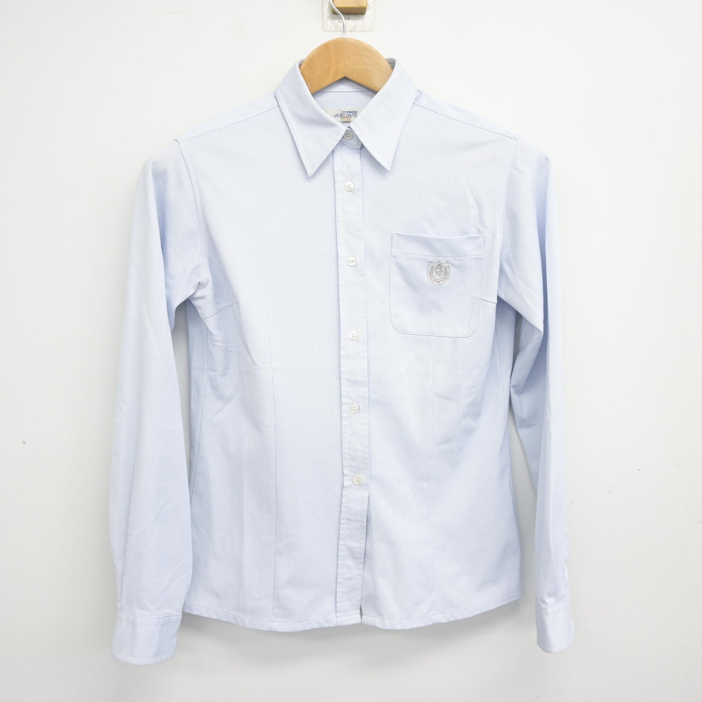 【中古】北海道 札幌英藍高等学校 女子制服 2点 (セーラー服・シャツ) sf095424