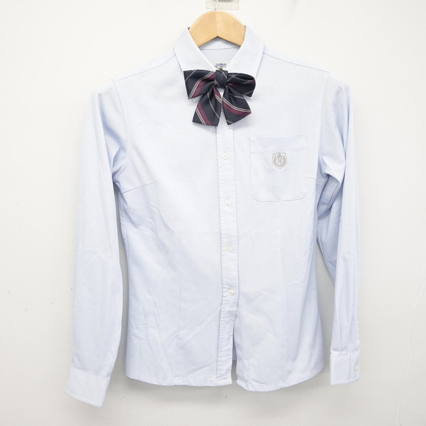 【中古】北海道 札幌英藍高等学校 女子制服 4点 (ブレザー・シャツ・スカート) sf095427