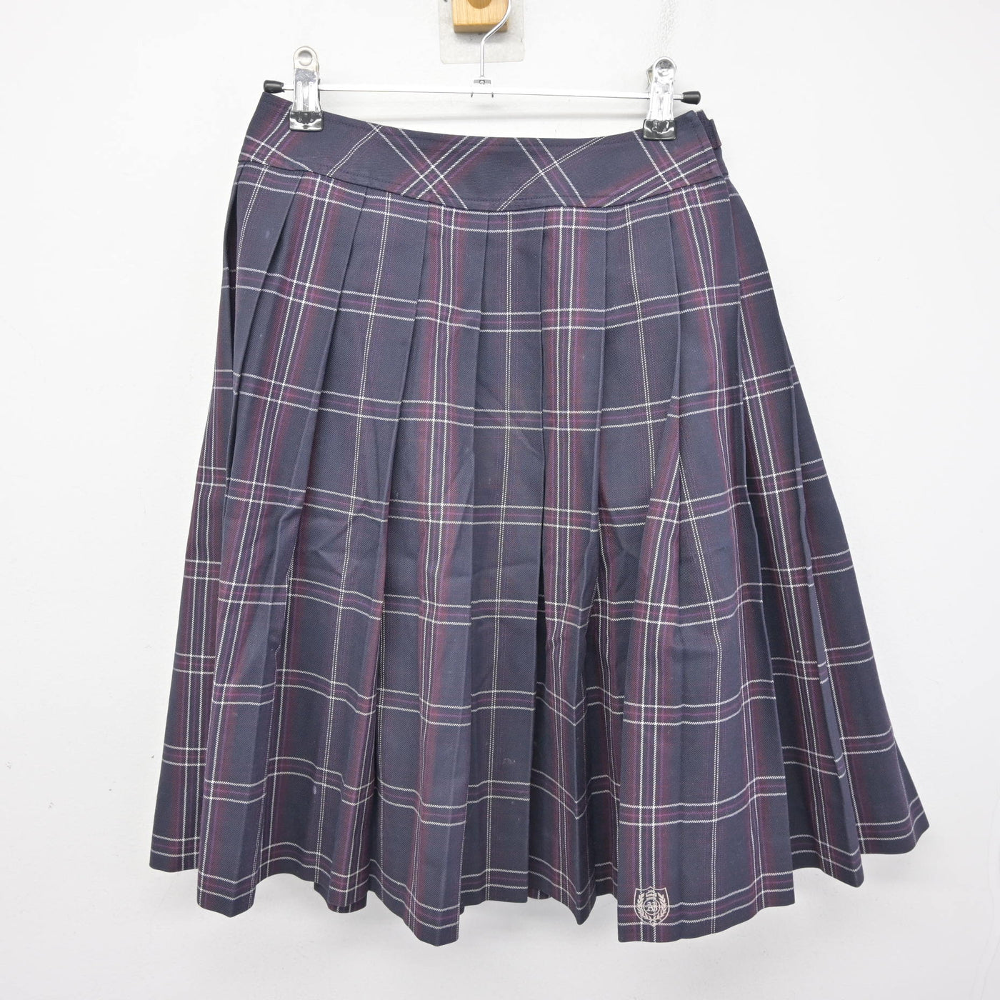 【中古】北海道 札幌英藍高等学校 女子制服 4点 (ブレザー・シャツ・スカート) sf095427