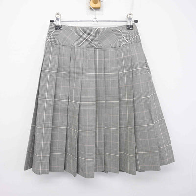 【中古】山梨県 日本大学明誠高等学校 女子制服 2点 (ブレザー・スカート) sf095432