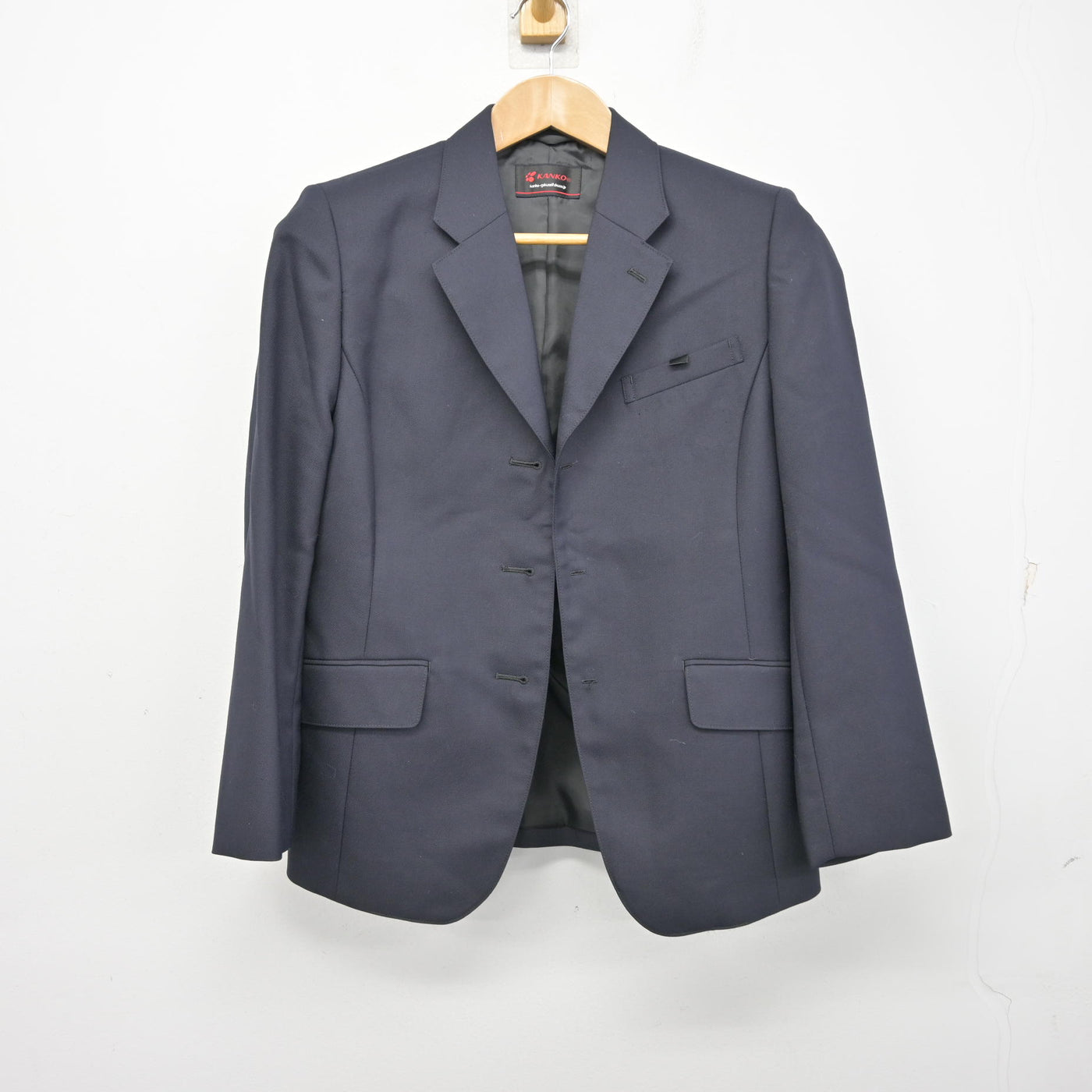 【中古】福岡県 福岡市内中学標準服 女子制服 3点 (ブレザー・スカート) sf095446