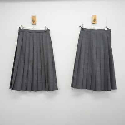 【中古】福岡県 福岡市内中学標準服 女子制服 3点 (ブレザー・スカート) sf095446