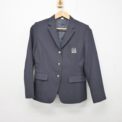 【中古】福岡県 真颯館高等学校 女子制服 3点 (ブレザー・スカート) sf095450