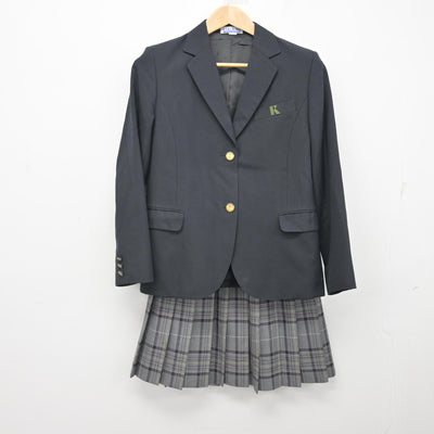 【中古】東京都 関東第一高等学校 女子制服 2点 (ブレザー・スカート) sf095457
