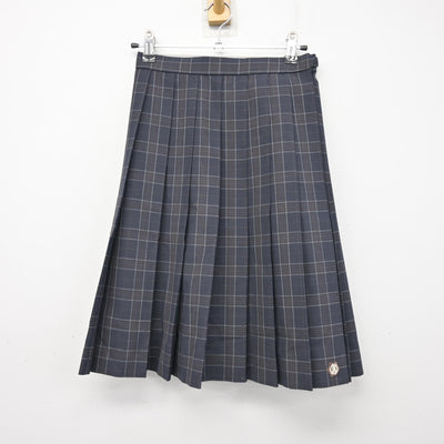 【中古】大阪府 門真なみはや高等学校 女子制服 3点 (シャツ・スカート) sf095459