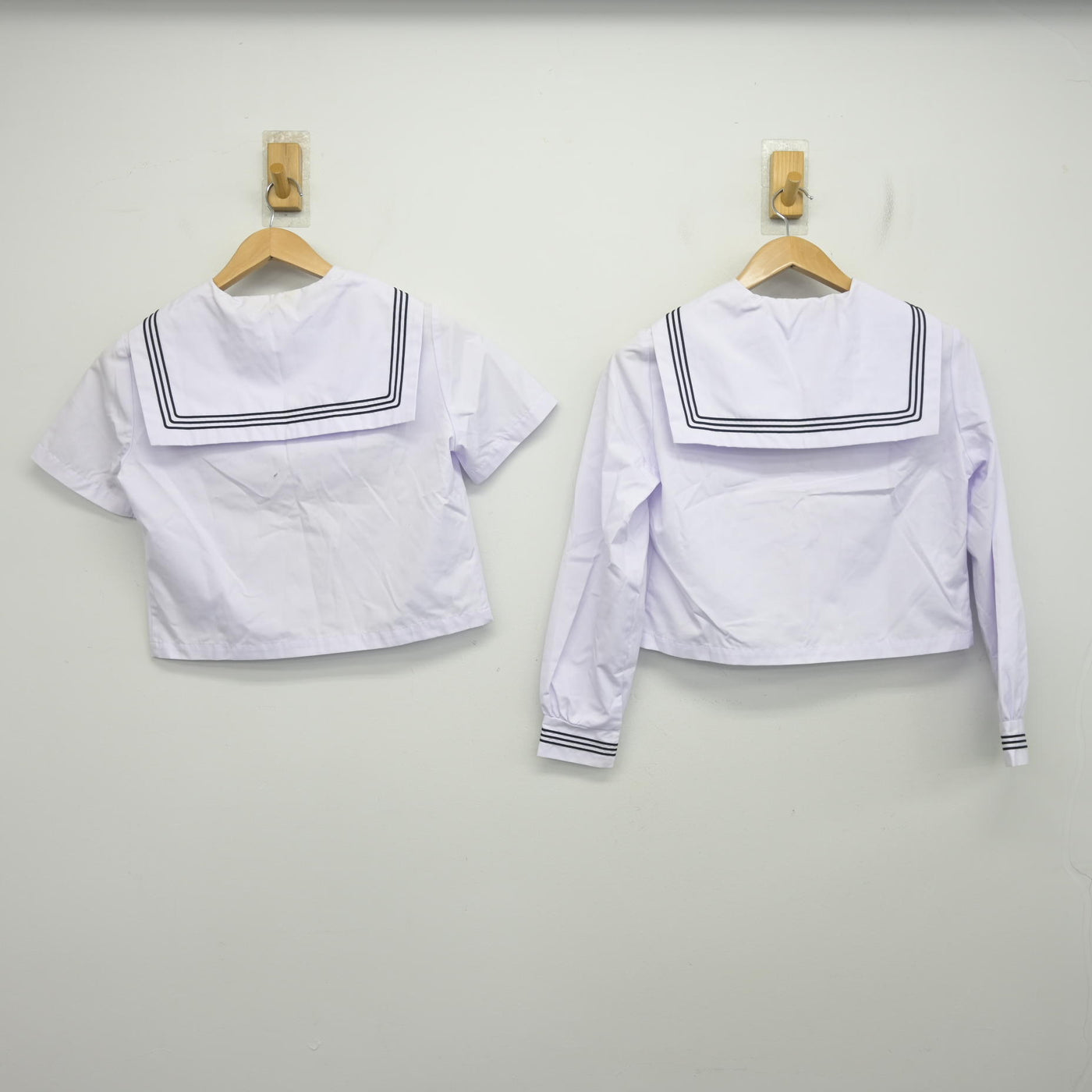 【中古】青森県 八戸市立大館中学校 女子制服 2点 (セーラー服) sf095462
