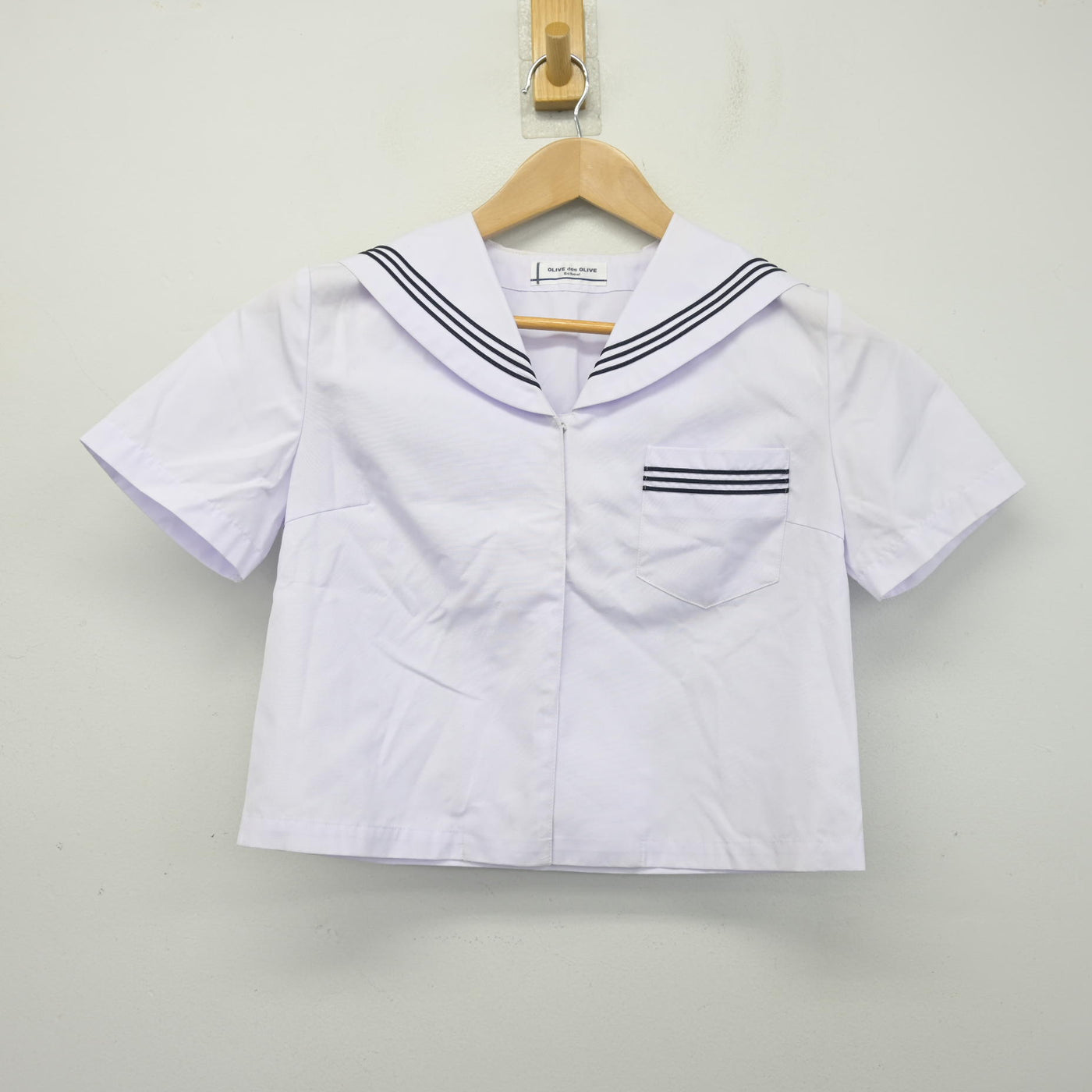 【中古】青森県 八戸市立大館中学校 女子制服 2点 (セーラー服) sf095462