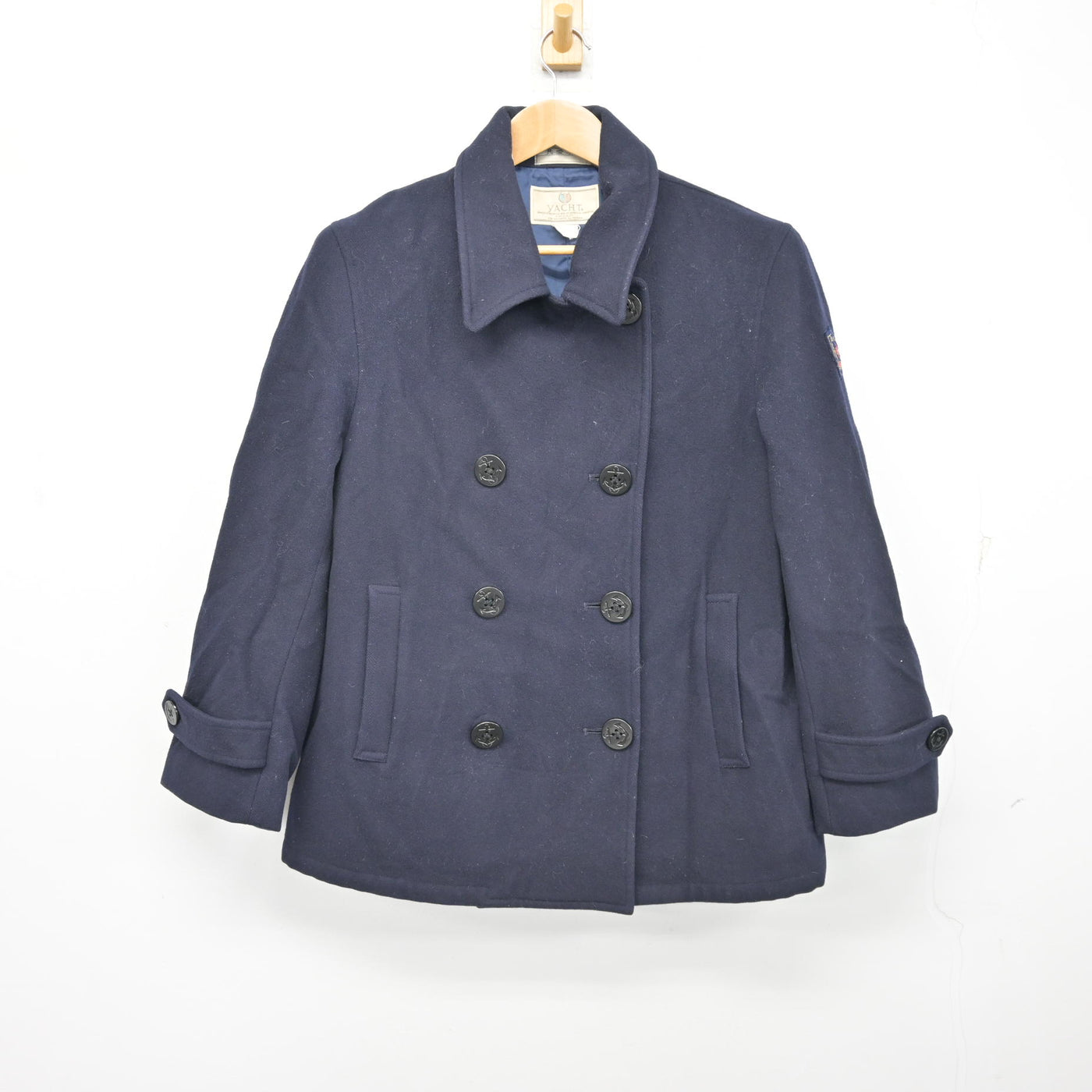【中古】群馬県 共愛学園中学校・高等学校 女子制服 1点 (コート) sf095464