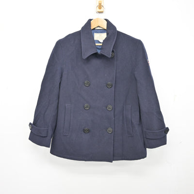 【中古】群馬県 共愛学園中学校・高等学校 女子制服 1点 (コート) sf095464