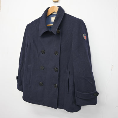 【中古】群馬県 共愛学園中学校・高等学校 女子制服 1点 (コート) sf095464