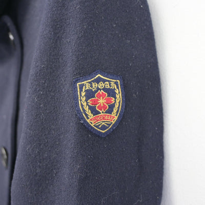 【中古】群馬県 共愛学園中学校・高等学校 女子制服 1点 (コート) sf095464