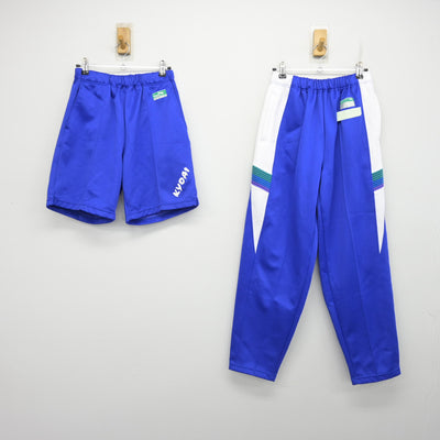 【中古】群馬県 共愛学園中学校・高等学校 女子制服 3点 (ジャージ 上・体操服 下・ジャージ 下) sf095465