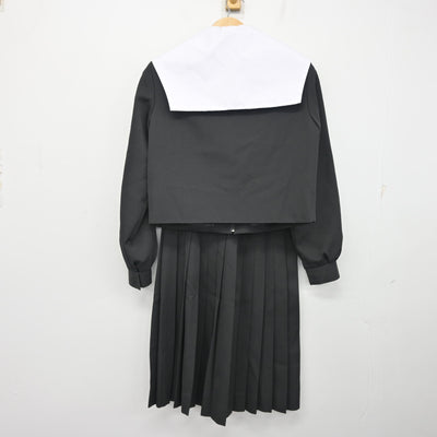 【中古】三重県 長島中学校 女子制服 3点 (セーラー服・スカート) sf095467