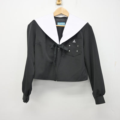 【中古】三重県 長島中学校 女子制服 3点 (セーラー服・スカート) sf095467