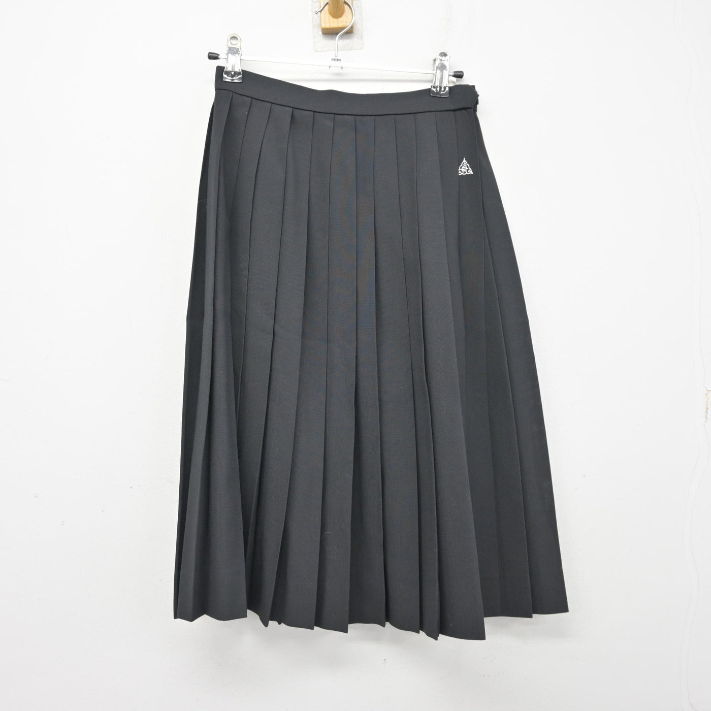 【中古】三重県 長島中学校 女子制服 2点 (シャツ・スカート) sf095468
