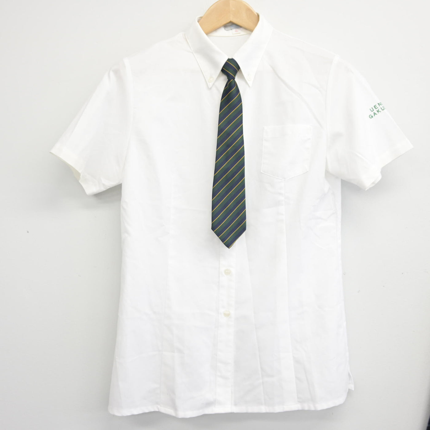 中古】東京都 上野学園中学校・高等学校 女子制服 4点 (ニットベスト 
