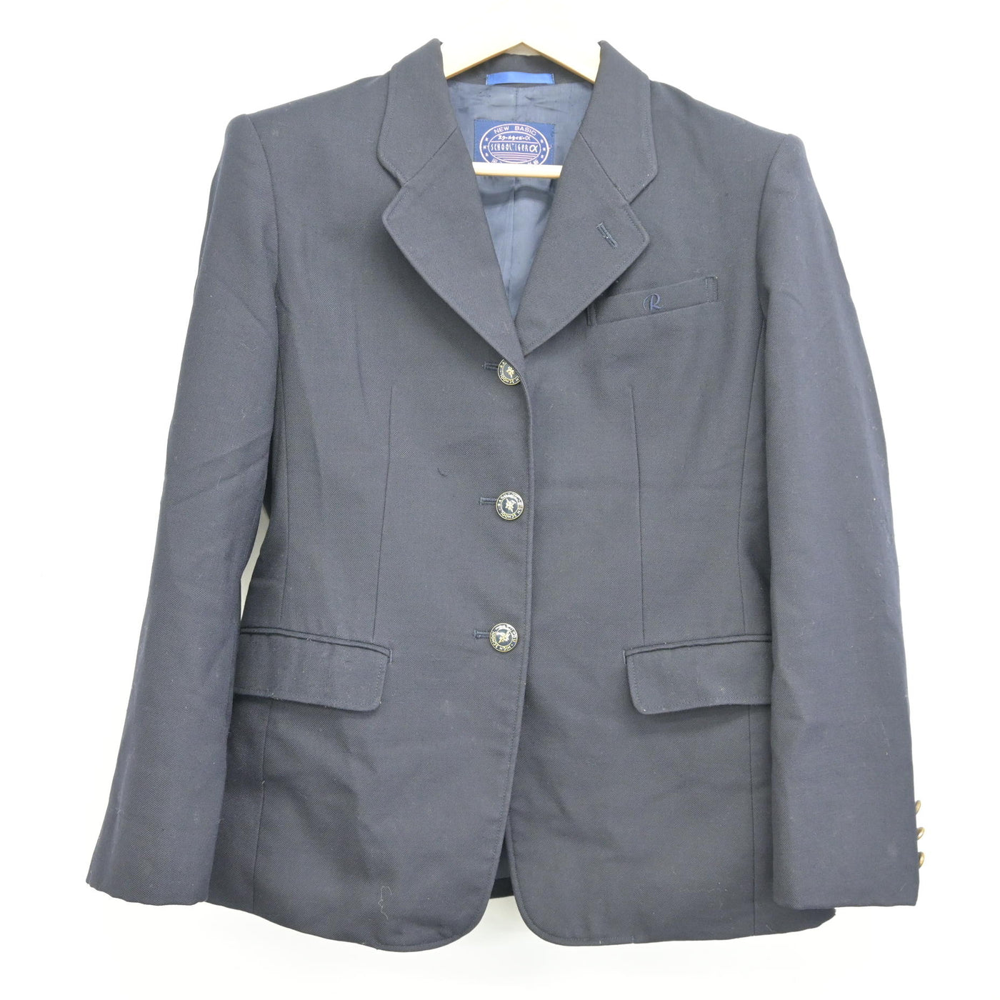 【中古】京都府 洛東高等学校/旧制服 女子制服 3点 (ブレザー・スカート) sf095533