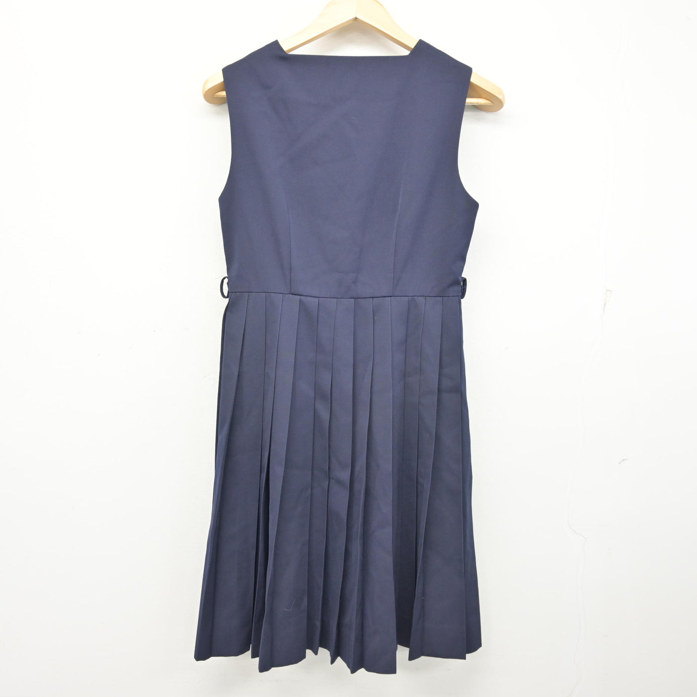 【中古】 学校名不明 女子制服 1点 (ジャンパースカート) sf095546