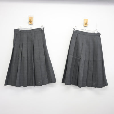 【中古】岐阜県 加茂高等学校 女子制服 4点 (ブレザー・スカート) sf095573