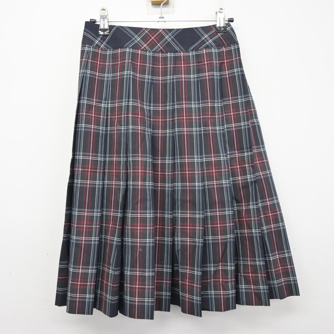 中古】大阪府 大阪学園 大阪高等学校 女子制服 3点 (ニット