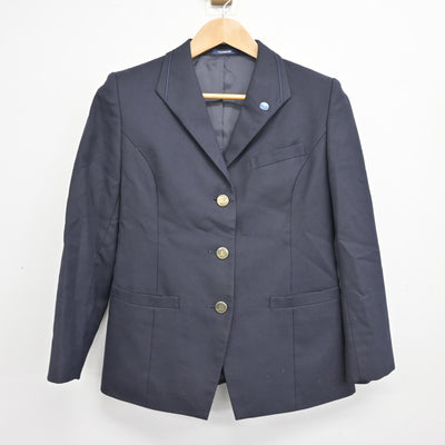 【中古】兵庫県 明石商業高等学校 女子制服 4点 (ブレザー・スカート) sf095607