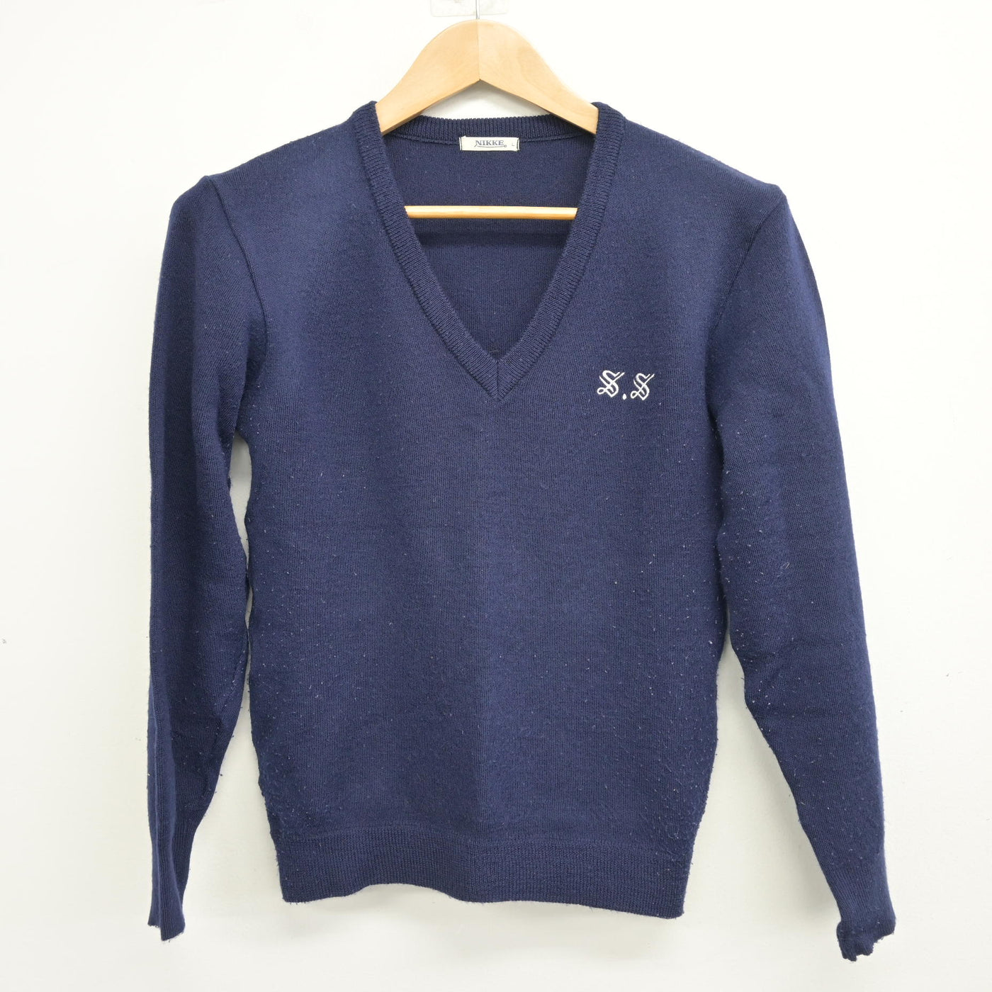【中古】千葉県 昭和学院秀英中学校 女子制服 2点 (ニット・セーラー服) sf095628