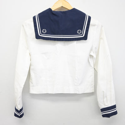 【中古】千葉県 昭和学院秀英中学校 女子制服 2点 (ニット・セーラー服) sf095628