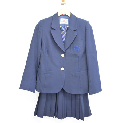 【中古】神奈川県 日本大学高等学校・中学校 女子制服 3点 (ブレザー・スカート) sf095651