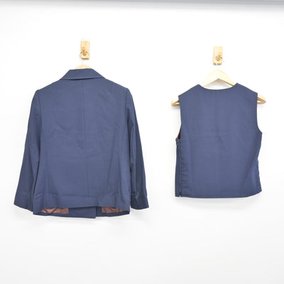 【中古】大阪府 和泉中学校/旧制服 女子制服 2点 (ブレザー・ベスト) sf095658