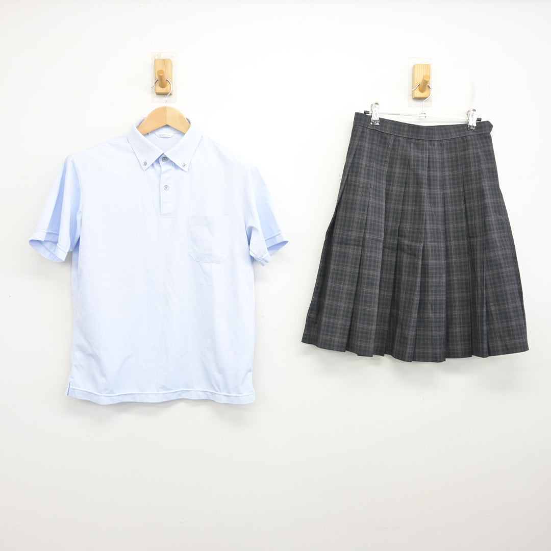 浜玉中学校　　シャツなど一式 中古】佐賀県 浜玉中学校 女子制服 2点 (シャツ・スカート) sf095860