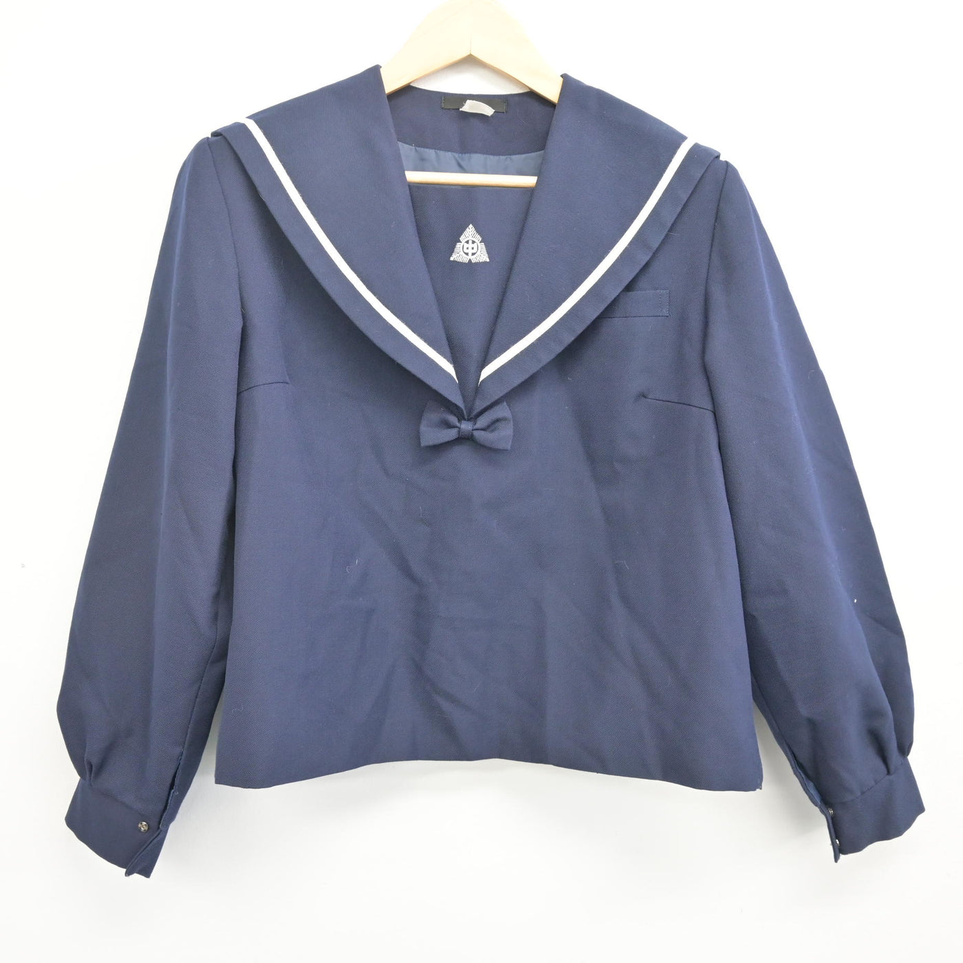 中古】佐賀県 浜玉中学校/旧制服 女子制服 2点 (セーラー服・スカート 