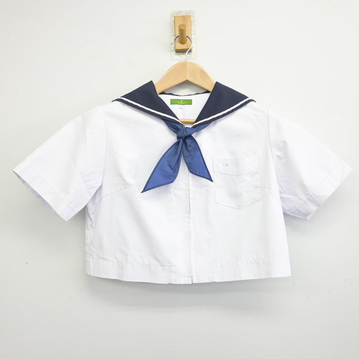 中古】福岡県 福岡教育大学附属福岡中学校 女子制服 3点