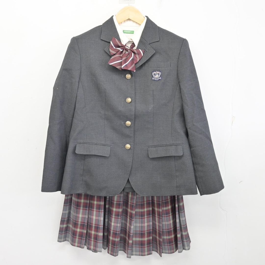 普通科 千砂都 SPb SP 夏服 中古】東京都 忍岡中学校 女子制服 4点 (ブレザー・シャツ