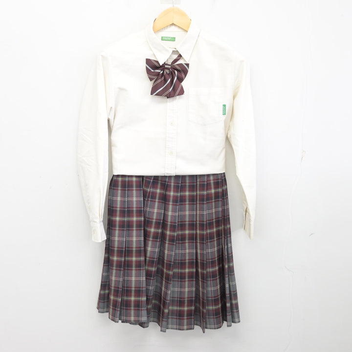 普通科 千砂都 SPb SP 夏服 中古】東京都 普連土学園中学校・高等学校 女子制服 4点