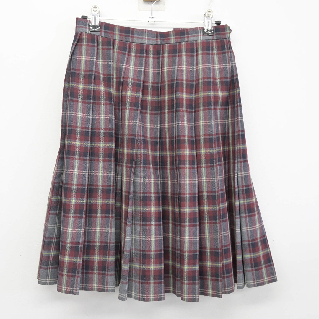 中古】千葉県 植草学園大学附属高等学校 女子制服 4点 (ブレザー