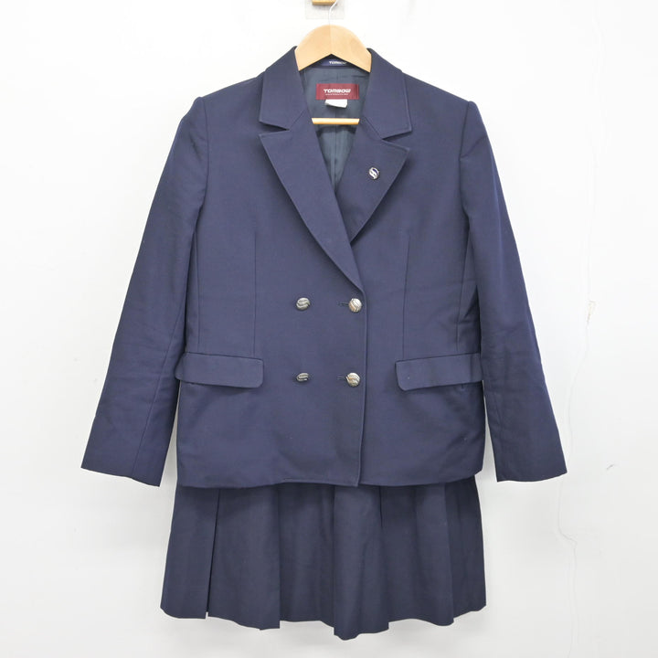 中古】神奈川県 荏田高等学校 女子制服 3点 (ブレザー・スカート
