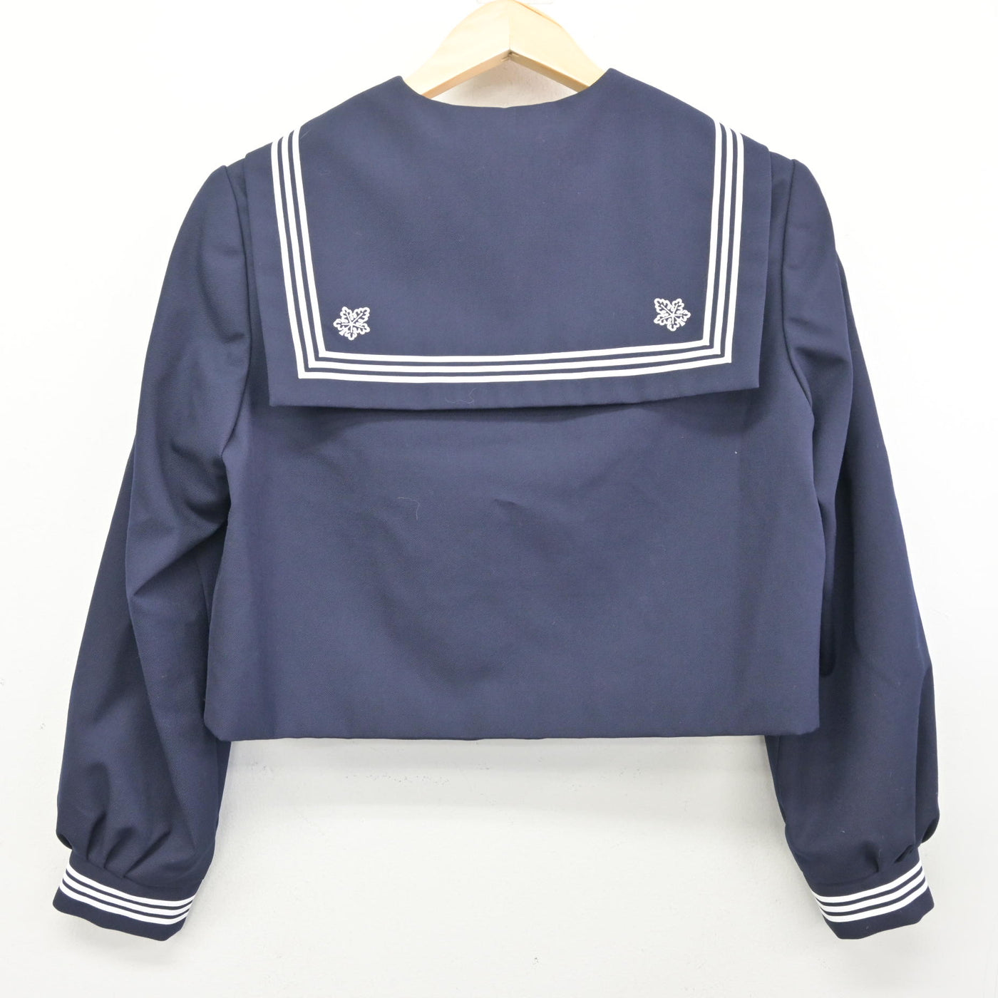 【中古】長野県 長野西高等学校 女子制服 3点 (セーラー服・スカート) sf096159