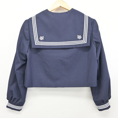 【中古】長野県 長野西高等学校 女子制服 3点 (セーラー服・スカート) sf096159