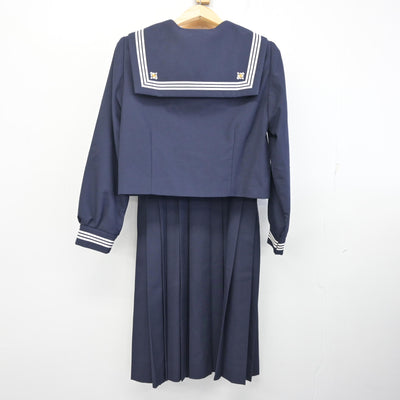 【中古】千葉県 西初石中学校/旧制服 女子制服 3点 (セーラー服・ジャンパースカート) sf096176