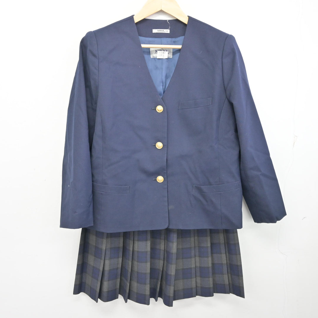 中古】愛知県 佐屋高等学校/旧制服 女子制服 2点 (ブレザー・スカート 