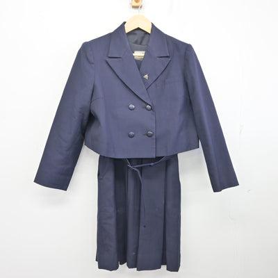 【中古】大阪府 桜塚高等学校/旧制服 女子制服 3点 (ブレザー・ジャンパースカート) sf096302