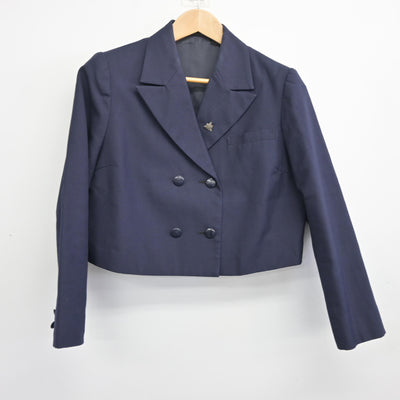 【中古】大阪府 桜塚高等学校/旧制服 女子制服 3点 (ブレザー・ジャンパースカート) sf096302