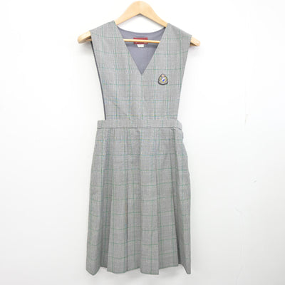 【中古】東京都 出雲中学校 女子制服 1点 (ジャンパースカート) sf096319