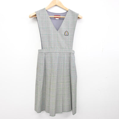 【中古】東京都 出雲中学校 女子制服 1点 (ジャンパースカート) sf096320