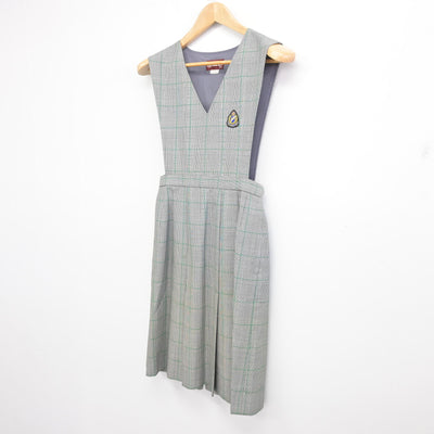 【中古】東京都 出雲中学校 女子制服 1点 (ジャンパースカート) sf096320